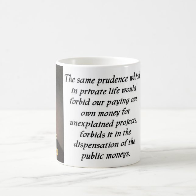 Thomas Jefferson quote 23 mug (Center)