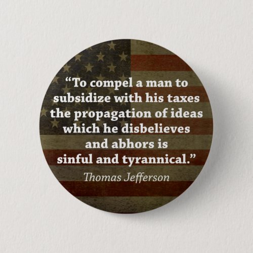 Thomas Jefferson Quote Button