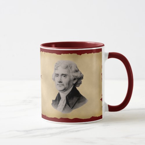 Thomas Jefferson Quote Coffee Mug