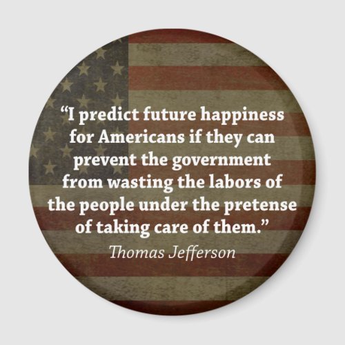 Thomas Jefferson Quote Magnet