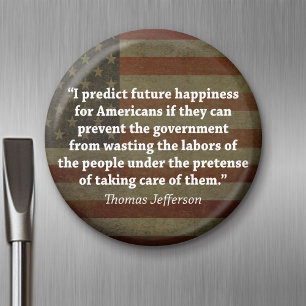 Thomas Jefferson Quote Magnet