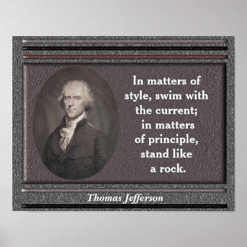 Thomas Jefferson quote _ poster
