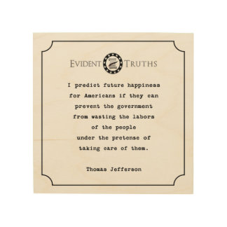 thomas jefferson quote rustic wall plaque econ wood wall decor