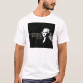 Zazzle Thomas Jefferson Tweets The Louisiana Purchase T-Shirt, Men's, Size: Adult L, White