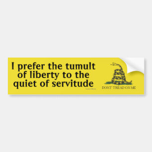 Thomas Jefferson Saying Bumper Sticker