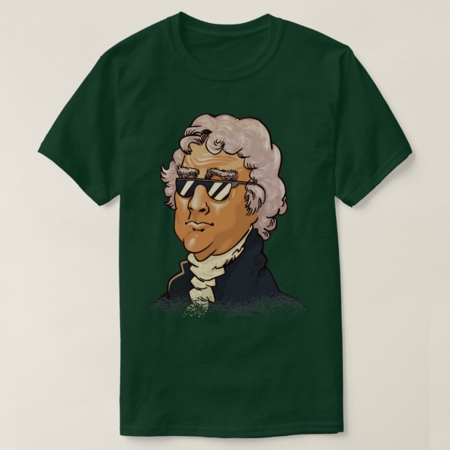 Thomas Jefferson T-Shirt (Design Front)