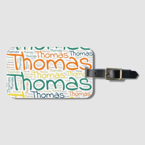Thomas Luggage Tag
