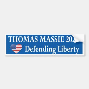 Thomas Massie 2028  Bumper Sticker
