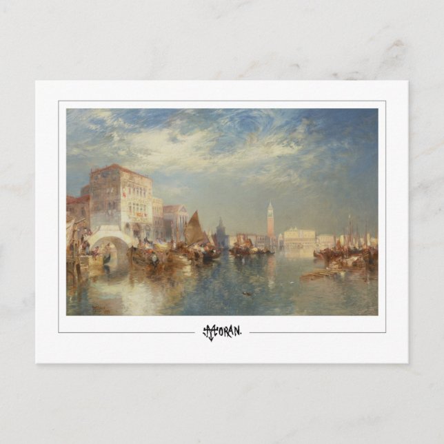 Thomas Moran #421 - Fine Art Postcard (Front)