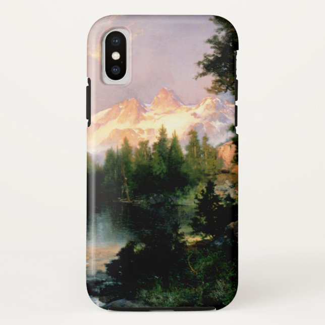 Thomas Moran art, The Three Tetons Case-Mate iPhone Case (Back)