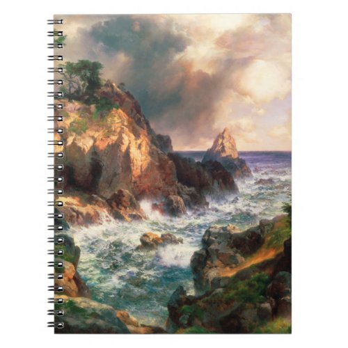 Thomas Moran Point Lobos Monterey California Notebook