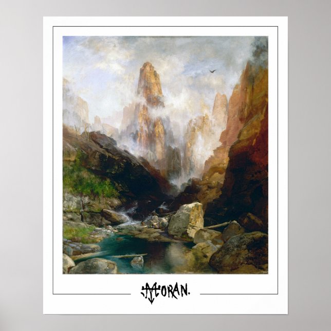 Thomas Moran Zedign Art Poster #10 (Front)