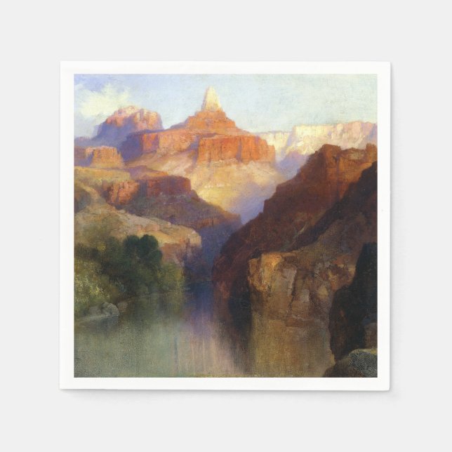 Thomas Moran Zoroaster Peak Napkins (Front)