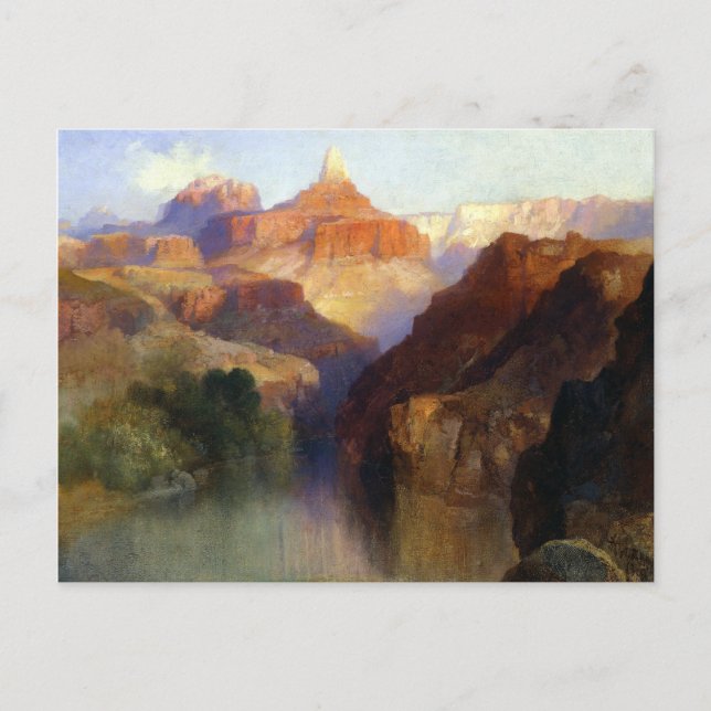 Thomas Moran Zoroaster Peak Postcard (Front)