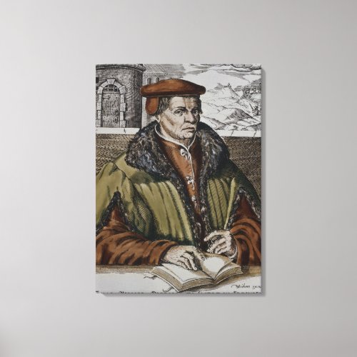 Thomas Muntzer c1600 Canvas Print