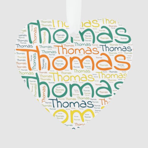 Thomas Ornament