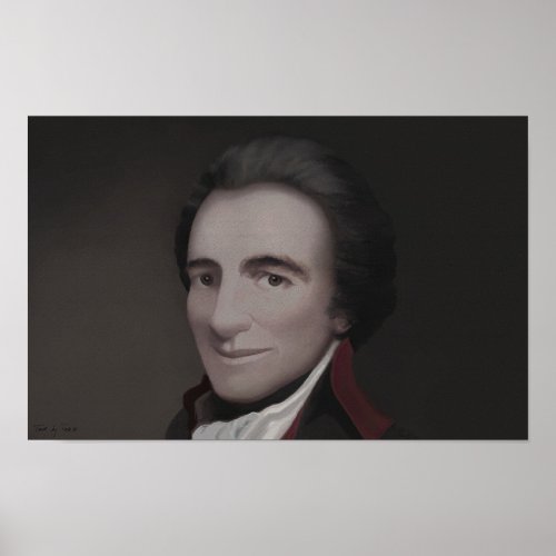 Thomas Paine as a Young Man Poster 