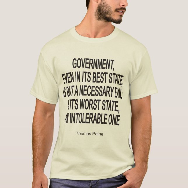 Thomas Paine T-Shirt (Front)