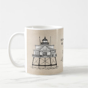 Thomas Point Shoal Lighthouse - Maryland - SBD Coffee Mug