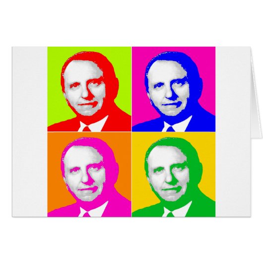 Thomas S. Monson Pop Art Cards (Front Horizontal)