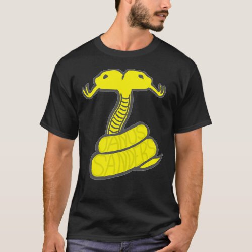 Thomas Sanders Sides Janus Deceit Yellow Logo Snak T_Shirt