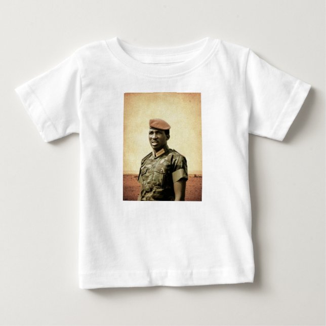 Thomas Sankara - Burkina Faso - African President Baby T-Shirt (Front)