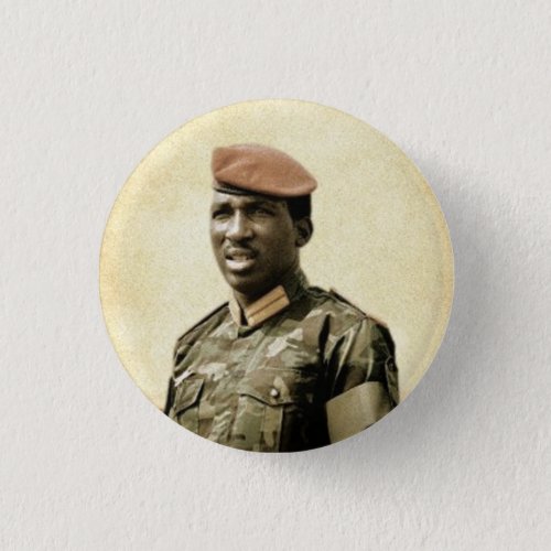 Thomas Sankara _ Burkina Faso _ African President Button