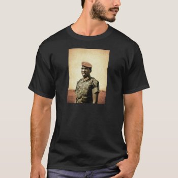 Thomas Sankara - Burkina Faso - African President T-shirt by ZazzleArt2015 at Zazzle