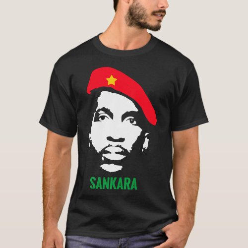 THOMAS SANKARA _ Pan Africa Black Power Anti Colon T_Shirt
