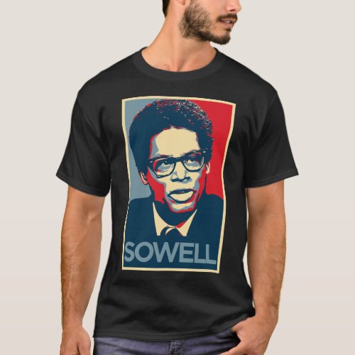 Thomas Sowell in color  T_Shirt