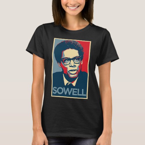 Thomas Sowell in color  T_Shirt