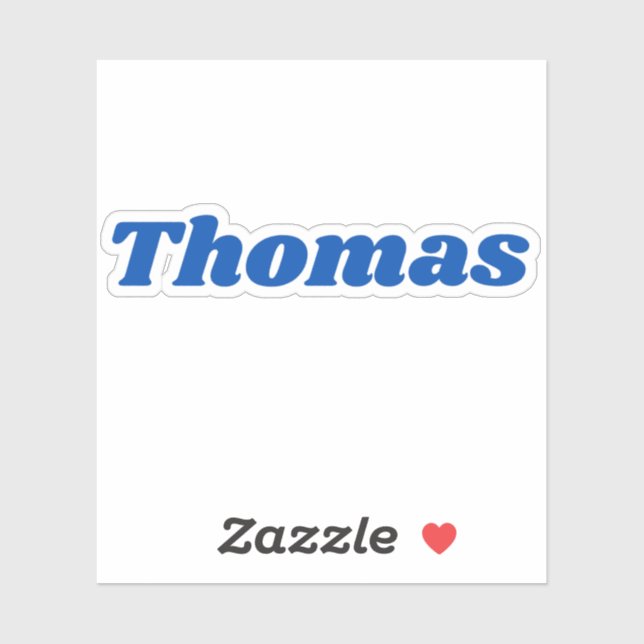Thomas Sticker (Sheet)