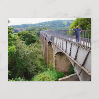 Thomas Telford's Aquaduct, Llangollen, Postcard