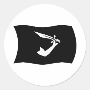 Thomas Tew Flag Sticker