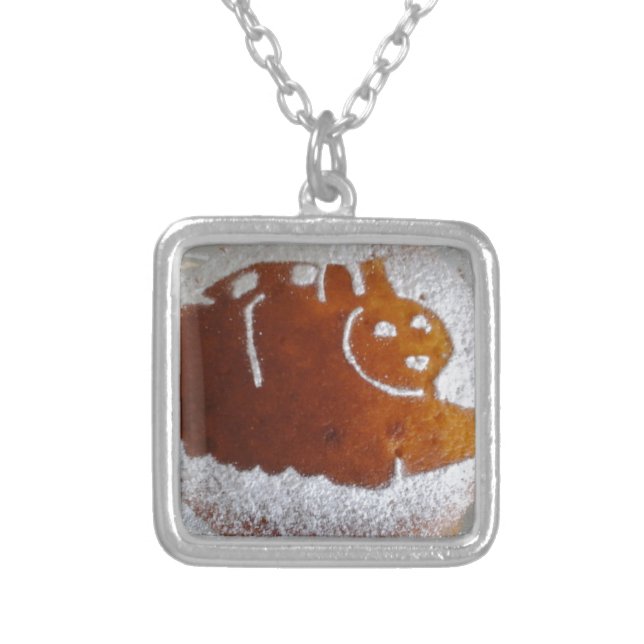 Thomas Train Silver Plated Necklace (Front)