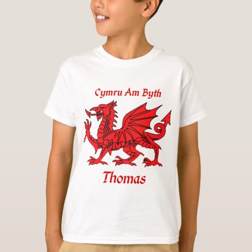 Thomas Welsh Dragon T_Shirt