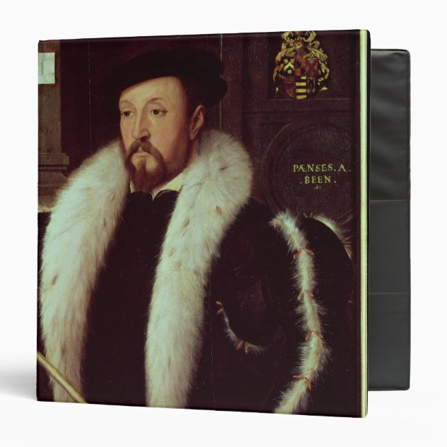 Thomas Wentworth 3 Ring Binder (Front/Inside)