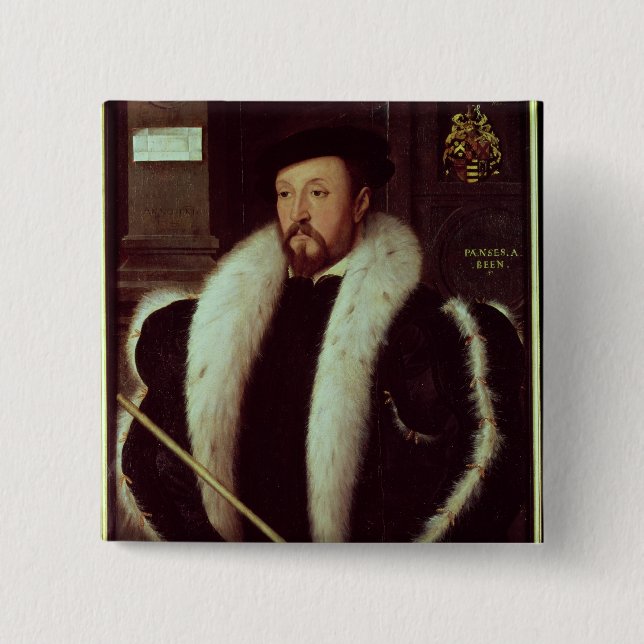 Thomas Wentworth Pinback Button (Front)