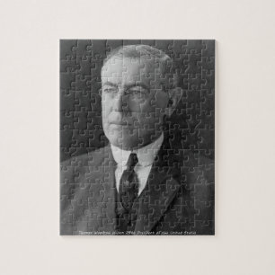 Thomas Woodrow Wilson 28th President of America Jigsaw Puzzle