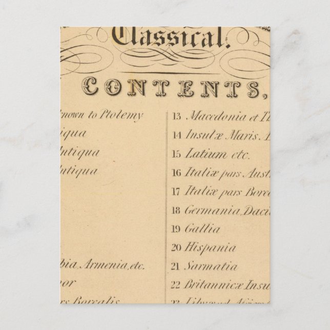 Thomas's Library Atlas Postcard (Front)