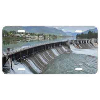 Thompson Falls Dam License Plate