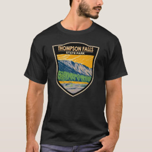 Thompson Falls State Park Montana Vintage T-Shirt