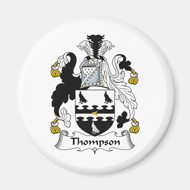 Thompson Family Crest Magnet (Front)