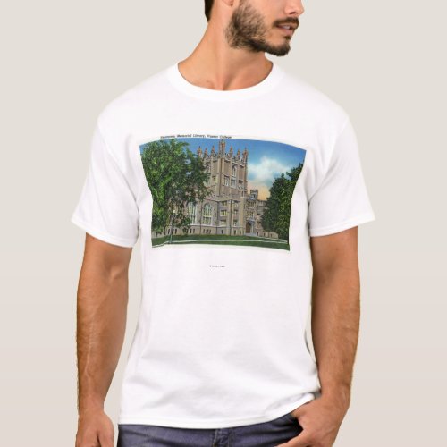 Thompson Memorial Library Vassar College T_Shirt