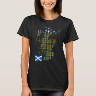 Thompson Scottish Clan Tartan Scotland T-Shirt