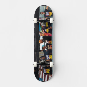 THOMPSON SPIN TWINS ( OFFICIAL MERCHANDISE) TOUR SKATEBOARD