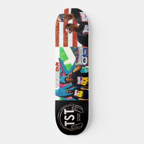 THOMPSON SPIN TWINS OFFICIAL SKATEBOARD
