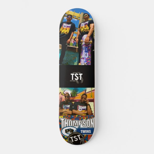 THOMPSON SPIN TWINS  SKATEBOARDS /JMT USA (Front)