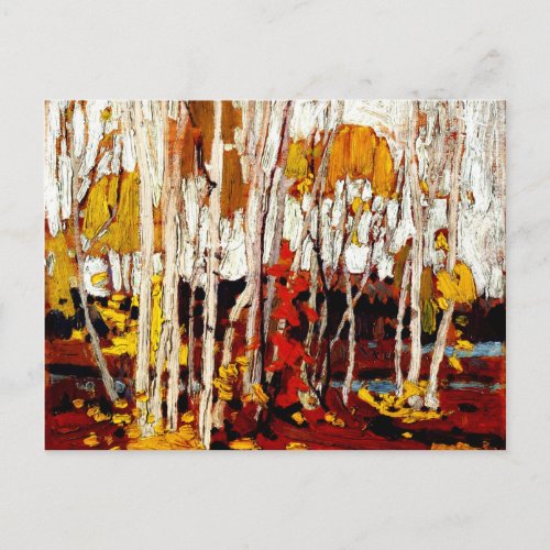 Thomson _ Autumn Birches Postcard