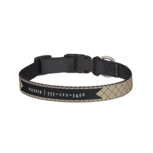 Thomson Camel Highland Clan Pet Strap Collar